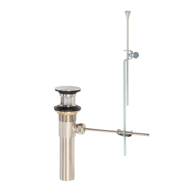 Lacava - Pop-Up Drain For American Lavatories With Overflow Holes. Diam: 2 1/8”