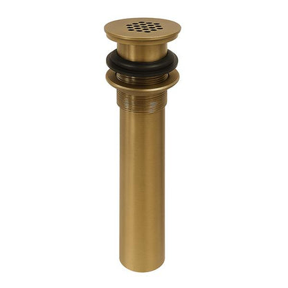 Lacava - Grid Drain For American Lavatories. No Over-Flow Holes. Diam: 2 1/4”