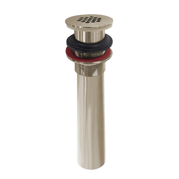 Lacava - Grid Drain For American Lavatories. No Over-Flow Holes. Diam: 2 1/4”