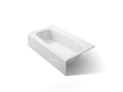 Kohler - Villager 60 X 34-1/4 Inch Alcove Bath With Integral Apron, Left Drain