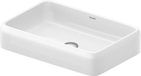 Duravit - Qatego Washbowl White High Gloss, 23-5/8 Inch - Without Tap Hole