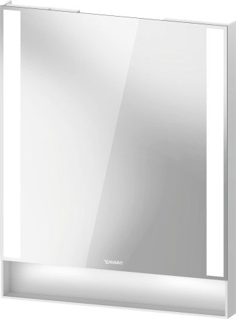 Duravit - Qatego Mirror with Defogging, 23-5/8 inch, White Matte