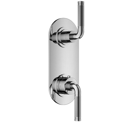 Santec - Circ Trim (Non-Shared Function) - 1/2 Inch Thermostatic Trim With Volume Control And 2-Way Diverter
