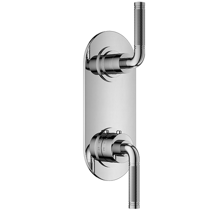 Santec - Circ Trim (Non-Shared Function) - 1/2 Inch Thermostatic Trim With Volume Control And 3-Way Diverter