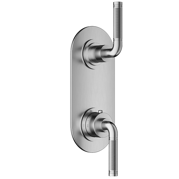 Santec - Circ Trim - 1/2 Inch Thermostatic Trim With One Way Volume Control