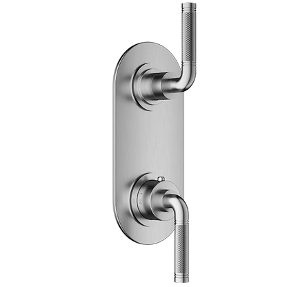 Santec - Circ Trim (Non-Shared Function) - 1/2 Inch Thermostatic Trim With Volume Control And 2-Way Diverter
