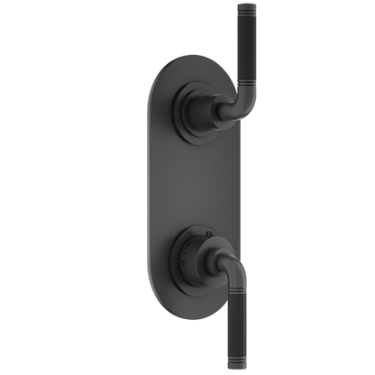 Santec - Circ Trim (Shared Function) - 1/2 Inch Thermostatic Trim With Volume Control And 2-Way Diverter