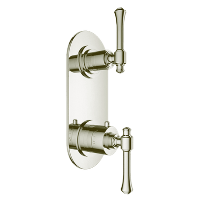 Santec - Athena II Trim - 1/2 Inch Thermostatic Trim With One Way Volume Control