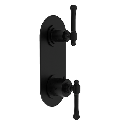 Santec - Athena II Trim (Shared Function) - 1/2 Inch Thermostatic Trim With Volume Control And 2-Way Diverter