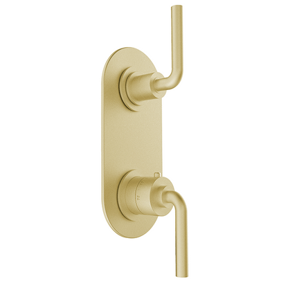 Santec - Circ Trim - 1/2 Inch Thermostatic Trim With One Way Volume Control