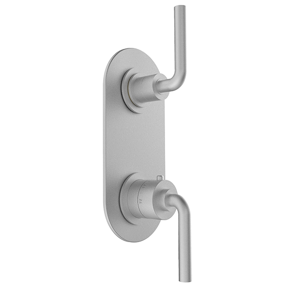 Santec - Circ Trim - 1/2 Inch Thermostatic Trim With One Way Volume Control