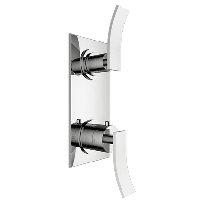Santec - Ava Trim (Shared Function) - 1/2 Inch Thermostatic Trim With Volume Control And 3-Way Diverter