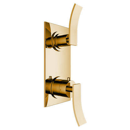 Santec - Ava Trim (Shared Function) - 1/2 Inch Thermostatic Trim With Volume Control And 3-Way Diverter