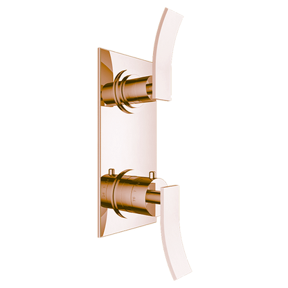 Santec - Ava Trim (Shared Function) - 1/2 Inch Thermostatic Trim With Volume Control And 3-Way Diverter