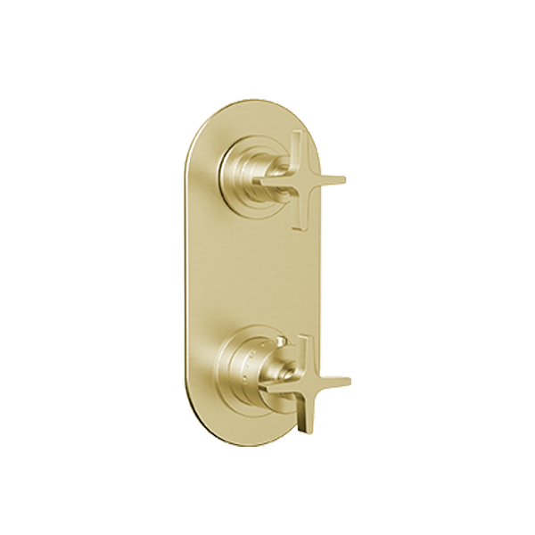 Santec - Circ Trim - 1/2 Inch Thermostatic Trim With One Way Volume Control