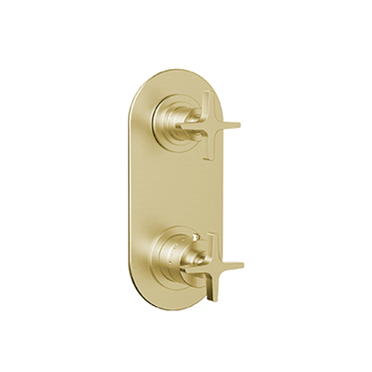 Santec - Circ Trim (Shared Function) - 1/2 Inch Thermostatic Trim With Volume Control And 2-Way Diverter