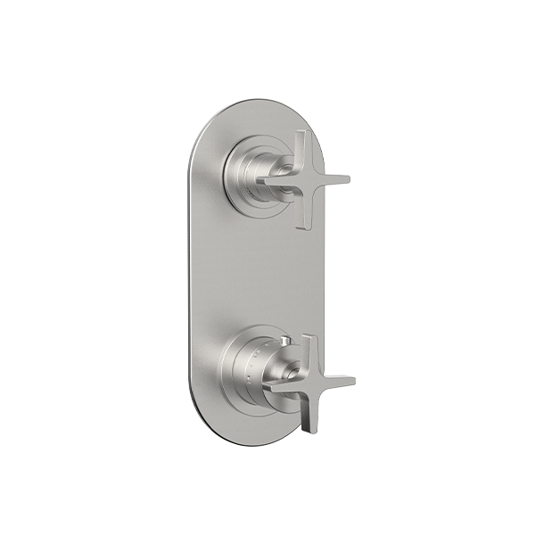 Santec - Circ Trim (Non-Shared Function) - 1/2 Inch Thermostatic Trim With Volume Control And 3-Way Diverter