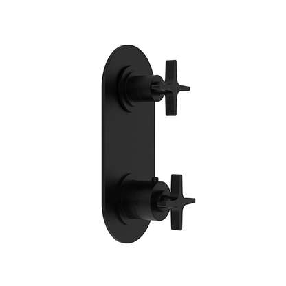 Santec - Circ Trim (Non-Shared Function) - 1/2 Inch Thermostatic Trim With Volume Control And 3-Way Diverter