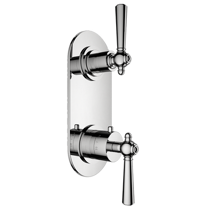 Santec - Hana Trim - 1/2 Inch Thermostatic Trim With One Way Volume Control