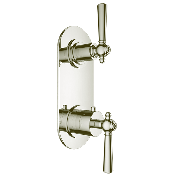 Santec - Hana Trim - 1/2 Inch Thermostatic Trim With One Way Volume Control