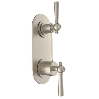 Santec - Hana Trim - 1/2 Inch Thermostatic Trim With One Way Volume Control