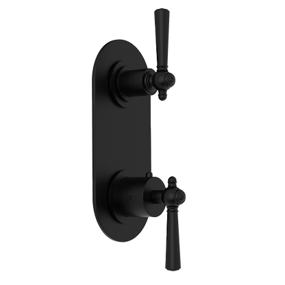Santec - Hana Trim - 1/2 Inch Thermostatic Trim With One Way Volume Control