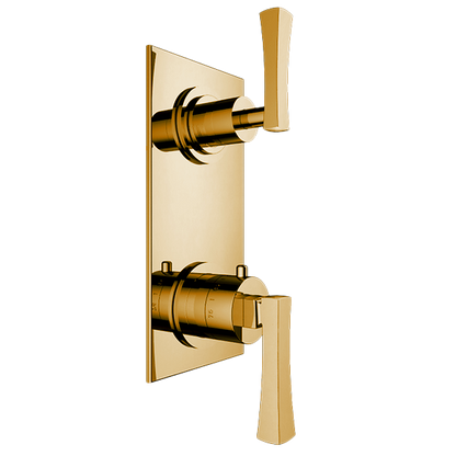 Santec - Edo Trim - 1/2 Inch Thermostatic Trim With One Way Volume Control