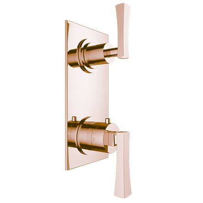 Santec - Edo Trim - 1/2 Inch Thermostatic Trim With One Way Volume Control