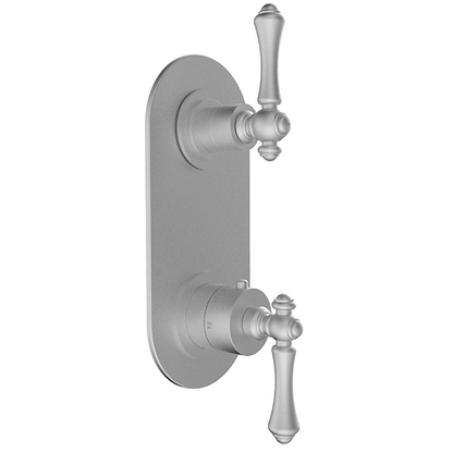 Santec - Chadwick Trim (Non-Shared Function) - 1/2 Inch Thermostatic Trim With Volume Control And 2-Way Diverter