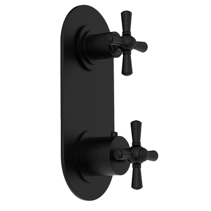 Santec - Hana Trim - 1/2 Inch Thermostatic Trim With One Way Volume Control