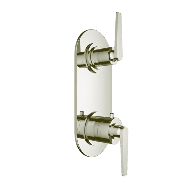 Santec - Athena I Trim (Shared Function) - 1/2 Inch Thermostatic Trim With Volume Control And 2-Way Diverter