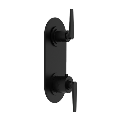 Santec - Athena I Trim (Shared Function) - 1/2 Inch Thermostatic Trim With Volume Control And 2-Way Diverter