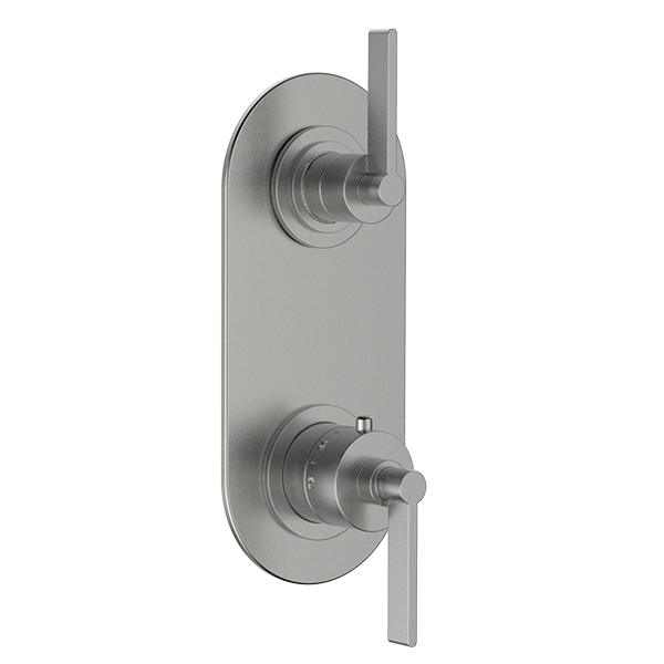 Santec - Liza Trim - 1/2 Inch Thermostatic Trim With One Way Volume Control