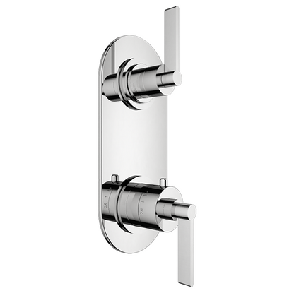 Santec - Liza Trim - 1/2 Inch Thermostatic Trim With One Way Volume Control