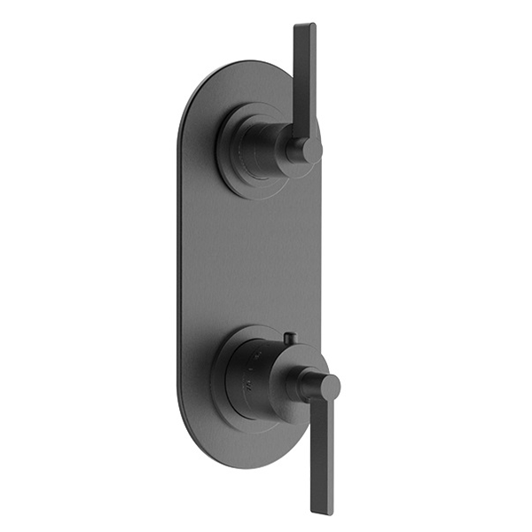 Santec - Liza Trim - 1/2 Inch Thermostatic Trim With One Way Volume Control