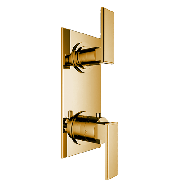 Santec - Barosa Trim (Shared Function) - 1/2 Inch Thermostatic Trim With Volume Control And 3-Way Diverter