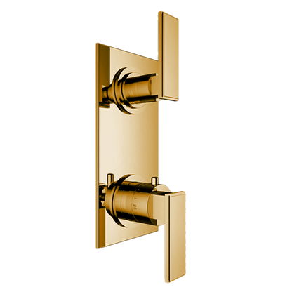 Santec - Barosa Trim (Shared Function) - 1/2 Inch Thermostatic Trim With Volume Control And 3-Way Diverter