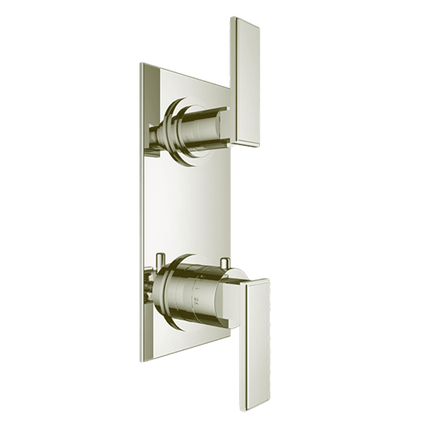 Santec - Barosa Trim (Shared Function) - 1/2 Inch Thermostatic Trim With Volume Control And 2-Way Diverter