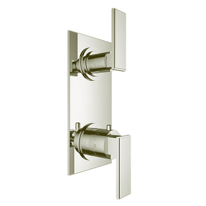 Santec - Barosa Trim (Shared Function) - 1/2 Inch Thermostatic Trim With Volume Control And 2-Way Diverter