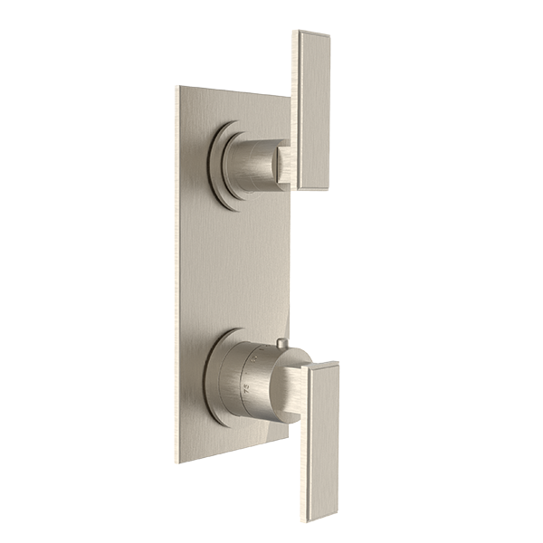 Santec - Barosa Trim (Shared Function) - 1/2 Inch Thermostatic Trim With Volume Control And 2-Way Diverter