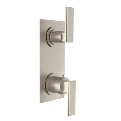 Santec - Barosa Trim (Shared Function) - 1/2 Inch Thermostatic Trim With Volume Control And 2-Way Diverter