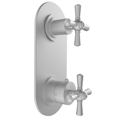 Santec - Lyra Trim - 1/2 Inch Thermostatic Trim With One Way Volume Control