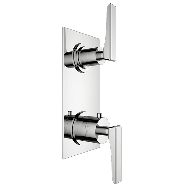 Santec - Katana Trim - 1/2 Inch Thermostatic Trim With One Way Volume Control