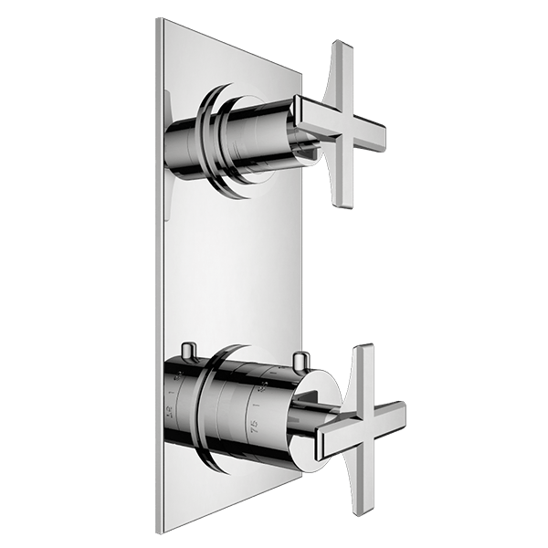 Santec - Katana Trim - 1/2 Inch Thermostatic Trim With One Way Volume Control