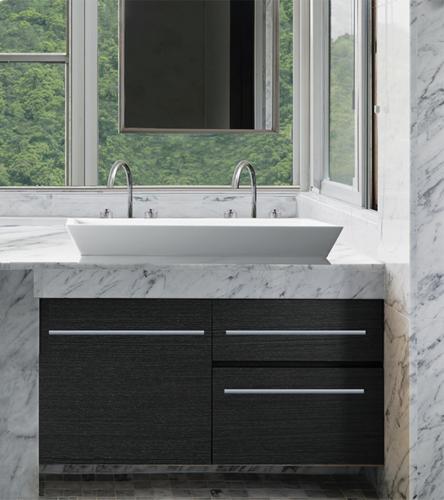 MTI - Petra 6 Sculpturestone Undermount Dual Drain (47.5X14.125)