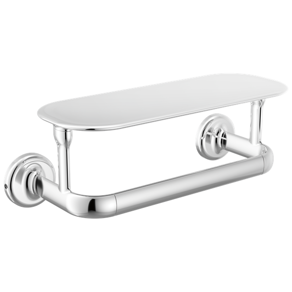 Delta - Bonacci 8 Inch Towel Bar With Shelf