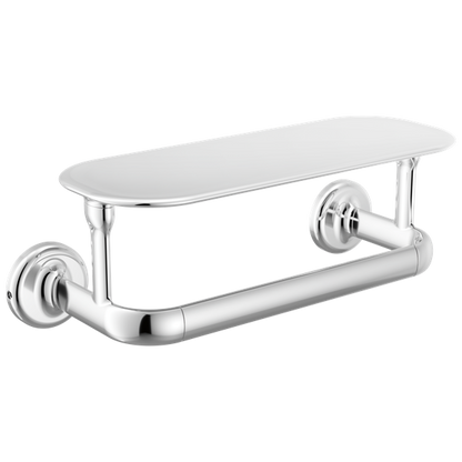 Delta - Bonacci 8 Inch Towel Bar With Shelf