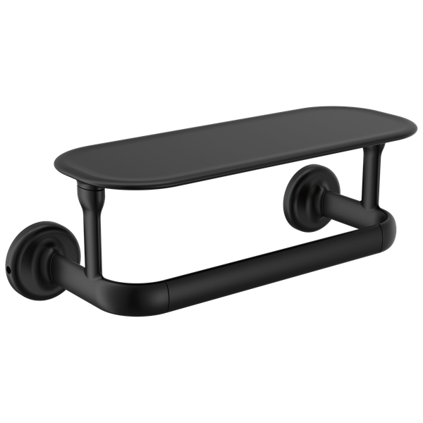 Delta - Bonacci 8 Inch Towel Bar With Shelf