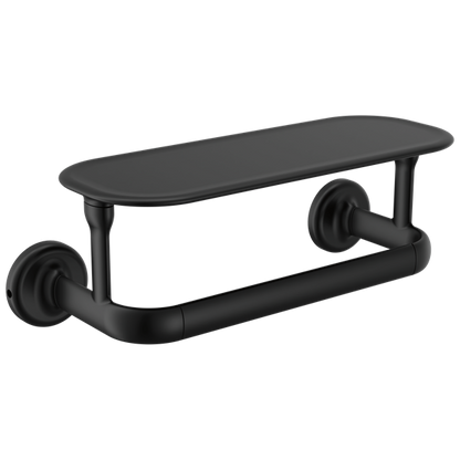 Delta - Bonacci 8 Inch Towel Bar With Shelf