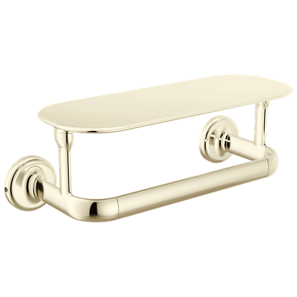 Delta - Bonacci 8 Inch Towel Bar With Shelf